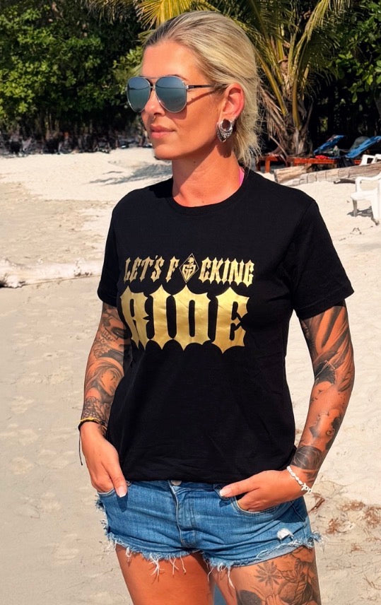 GG Shirt schwarz/ gold