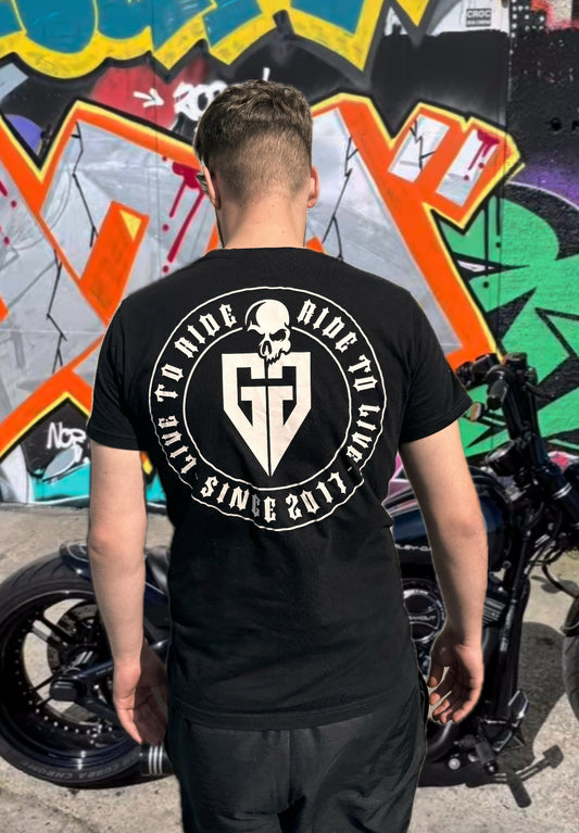 GG Shirt schwarz/ weiß